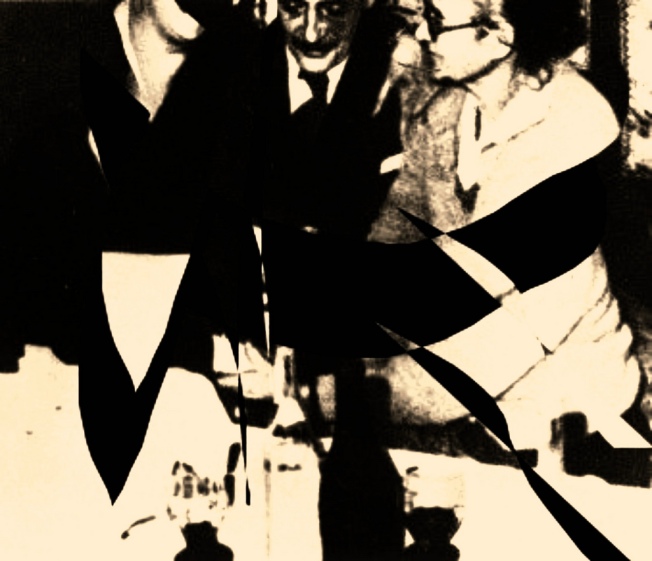 Maurice Utrillo, trinkend mit Mutter